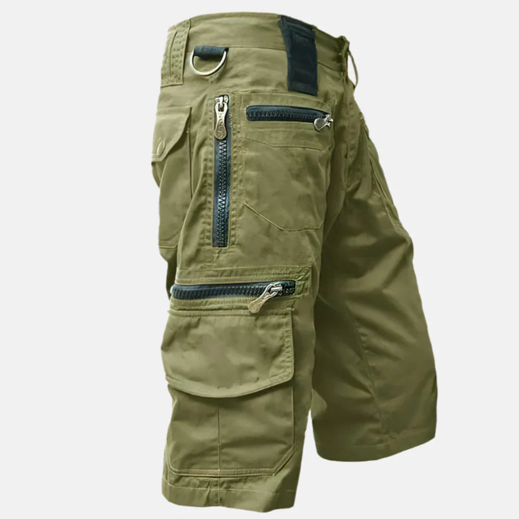 Knee-Length Fit Cargo Short for Men