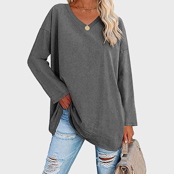 Elegant Long-Sleeve Top for Women