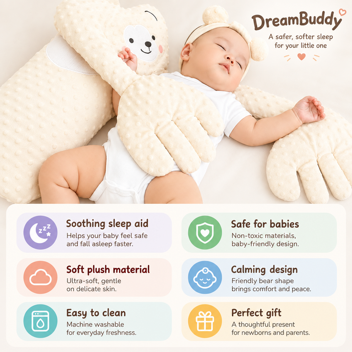 DreamBuddy – Soothing Sleep Plush for Babies