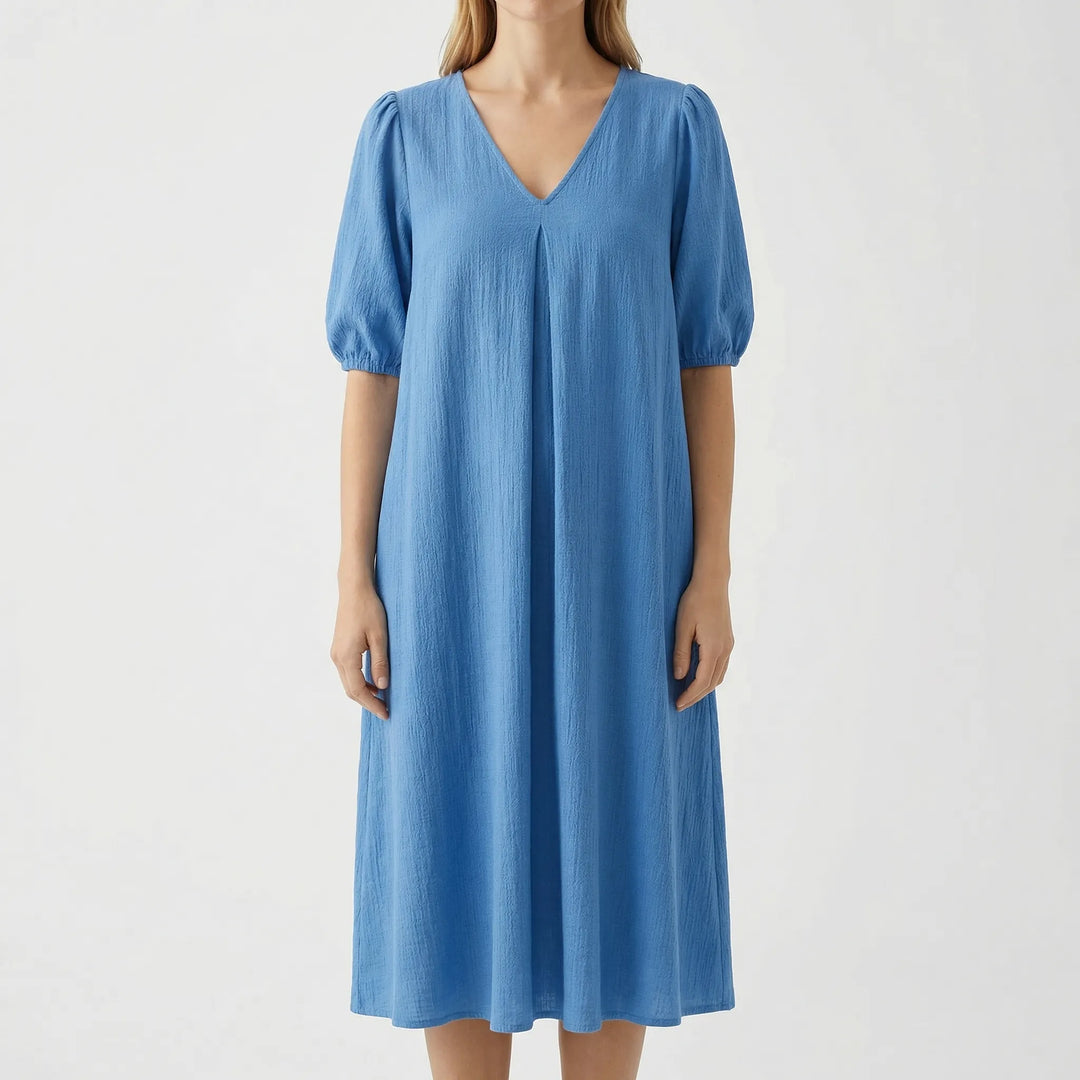Driftella - Midi Length Relaxed Silhouette Dress