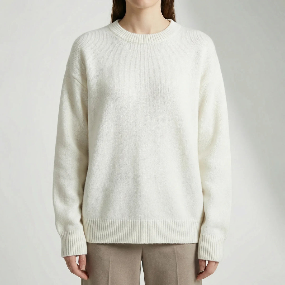 Driftknit - Oversized Crew Neck Pullover Sweater