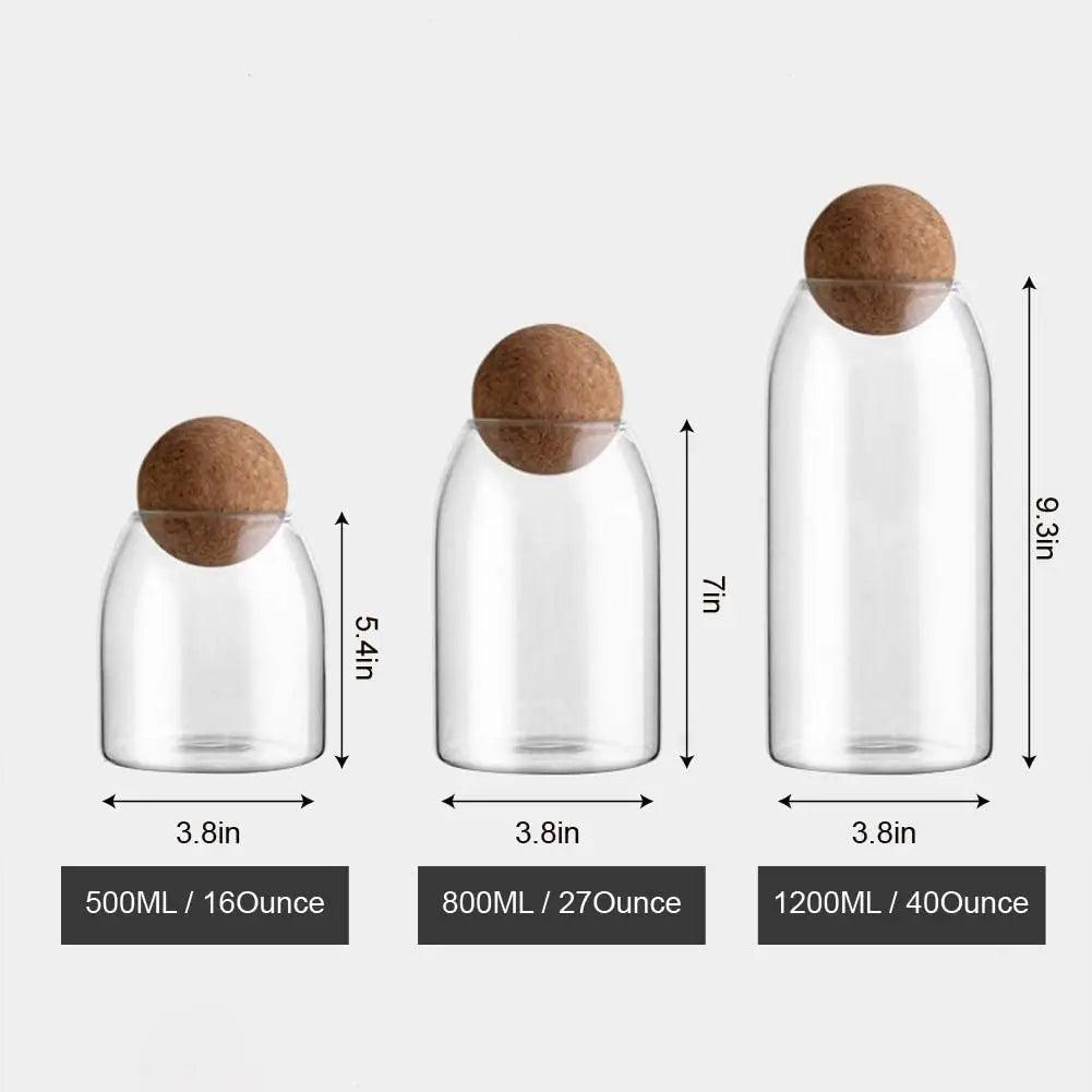 Eevi - Modern Glass Storage Set