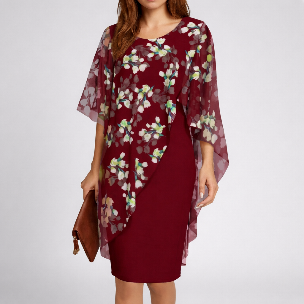 Elegant Floral Dress for Women
