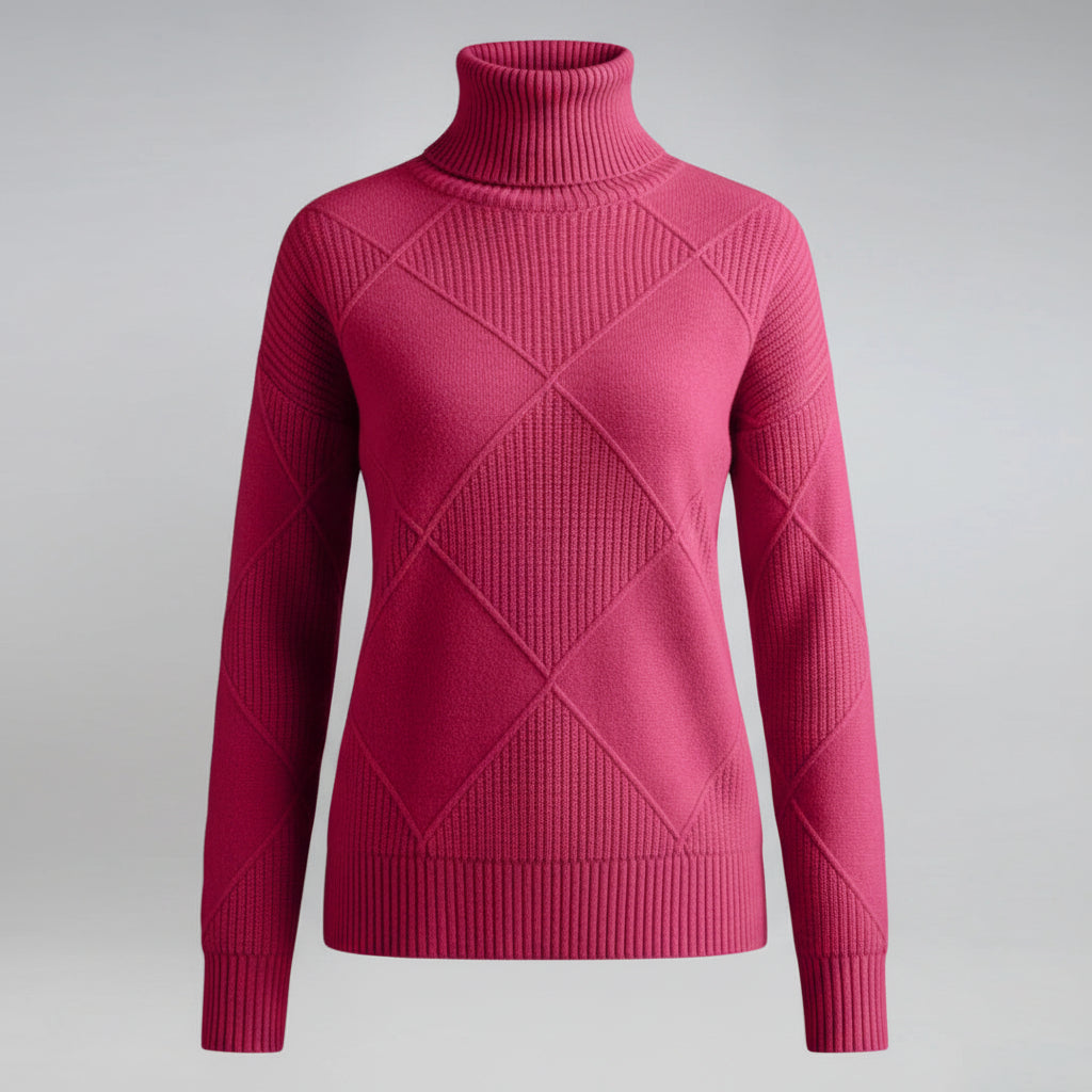 Women's fine Turtleneck Sweater
