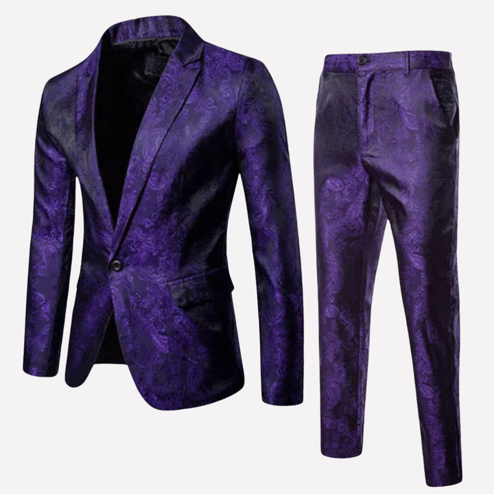 Classic Suit – Luxe Two-Piece Set for Men
