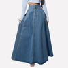 Women's Denim A-Line Skirt