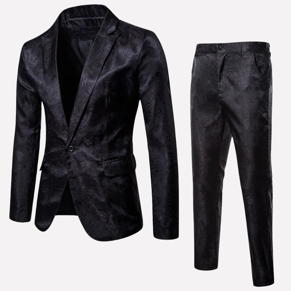 Classic Suit – Luxe Two-Piece Set for Men
