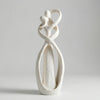 Abstract Couples Embrace Figurine