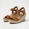 Open-Toe Espadrille Wedge Sandal for Women