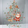 Reusable Festive Window Cling Set