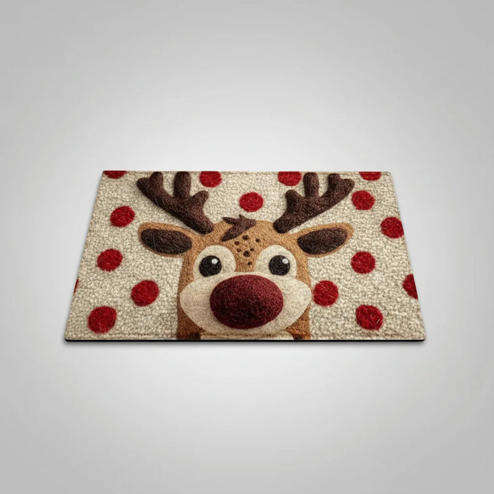 Festivoot - Fluffy Christmas Character Floor Mat