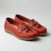 Slip-On Flat Loafer With Tassel Detail