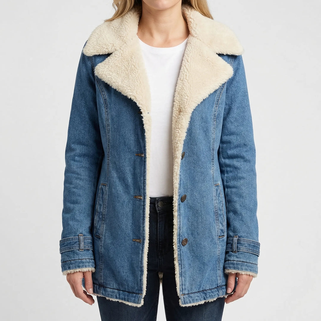Fleurova - Fleece-Lined Women's Winter Jacket