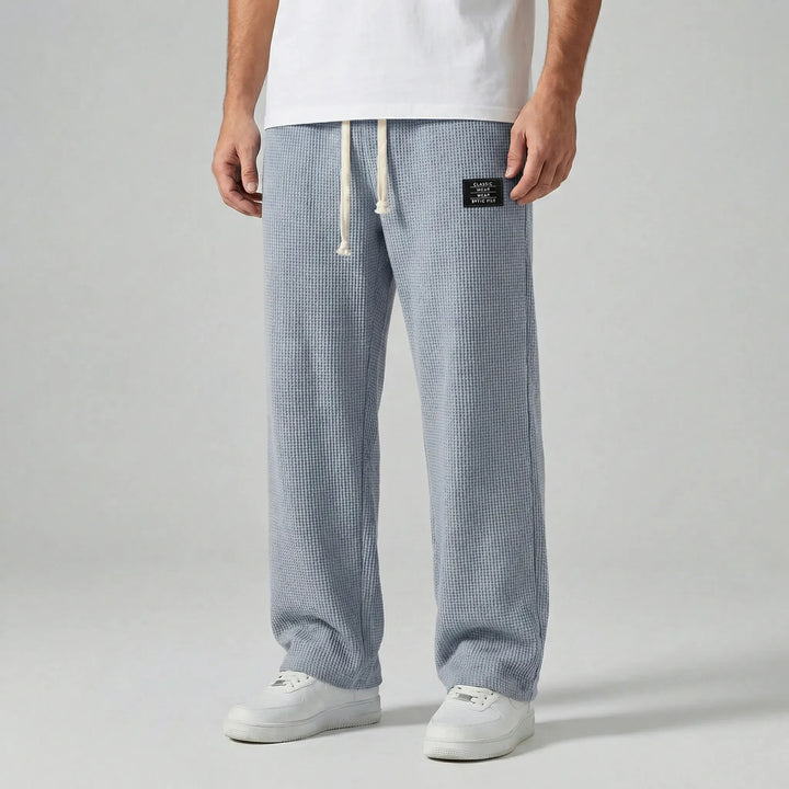 Casual Drawstring-Waist Pants - Caspar