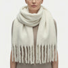 Long Tassel Fringe Wrap Scarf