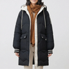 Insulated Hooded Long Parka Coat