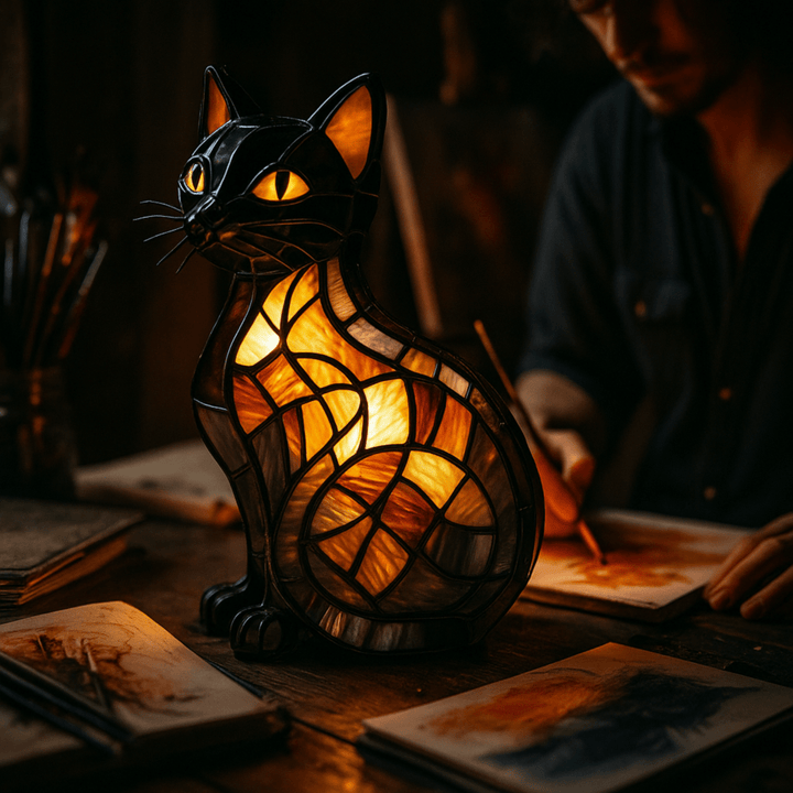 FELILUX – Playful LED Cat Night Light with Gentle Ambient Light