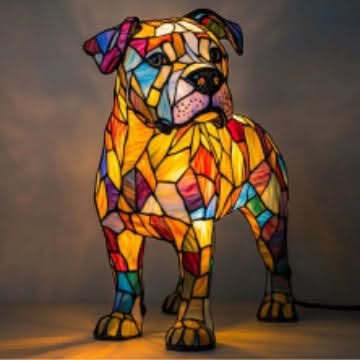 COMPANIONLIGHT – Artistic LED Night Light with Dog Breeds for Home Décor