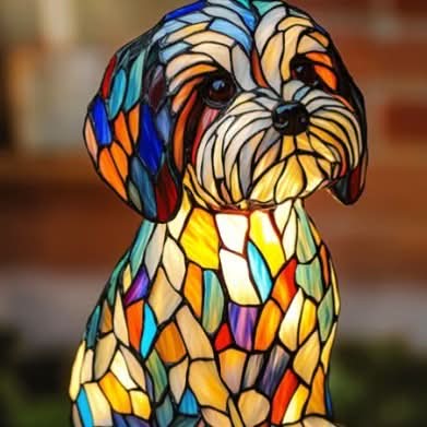 COMPANIONLIGHT – Artistic LED Night Light with Dog Breeds for Home Décor