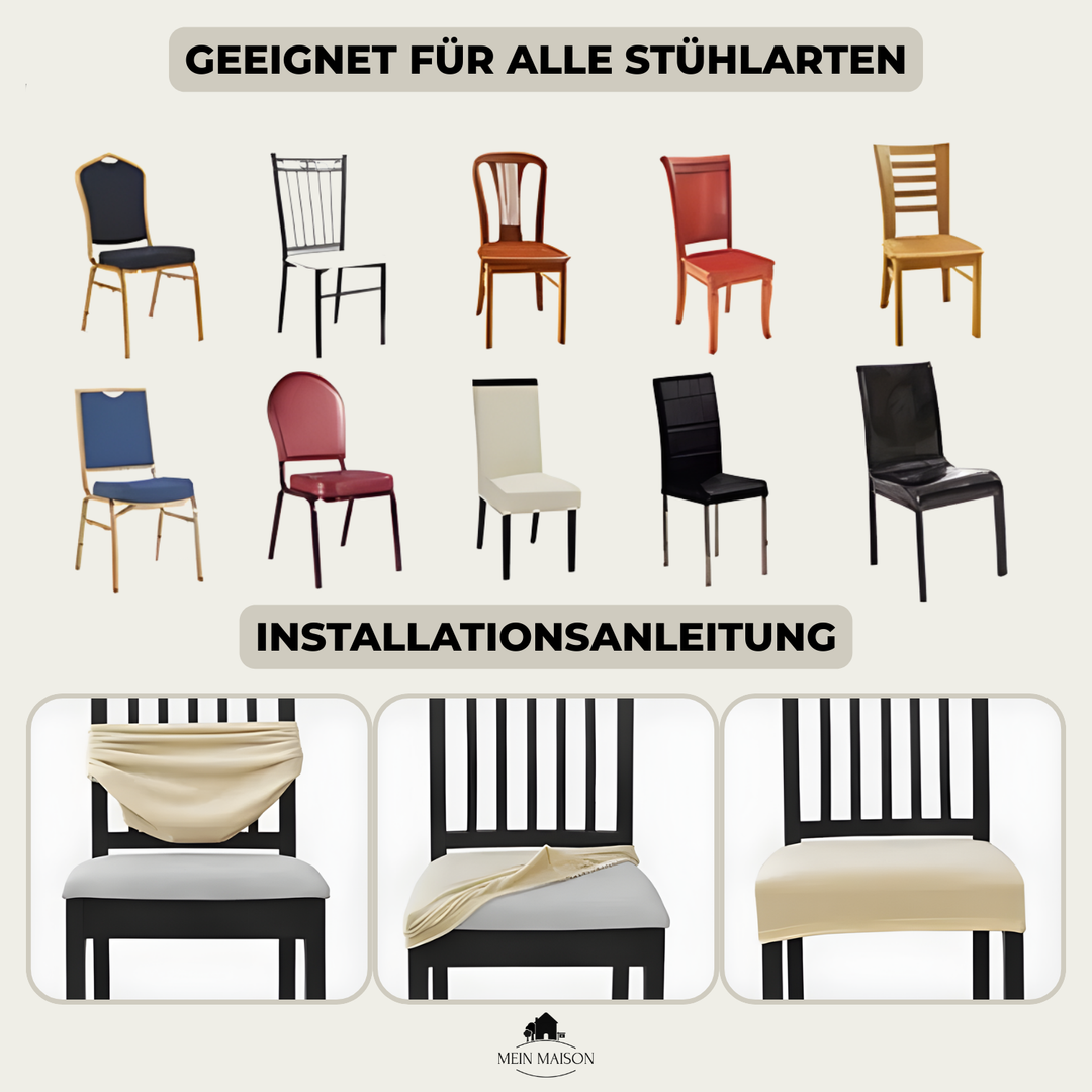 2+2 FREE | SilqueShield – Elegant Protection for Your Chairs!