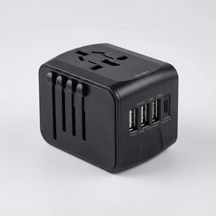 Globtrex - Compact All-In-One Universal Travel Adapter