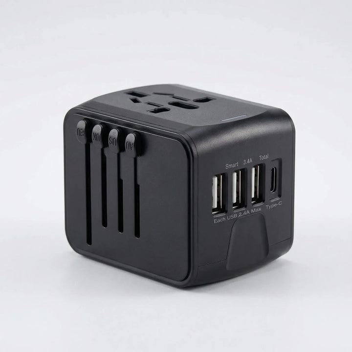 Globtrex - Compact All-In-One Universal Travel Adapter