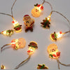 Battery-Powered Christmas Figure String Lights