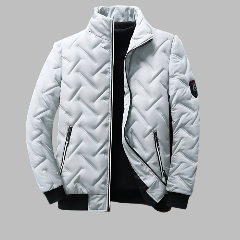 Full-Zip Windbreaker Jacket for Men