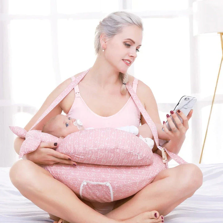 Ergonomic Feeding Pillow for Moms and Babies – MilchMoment