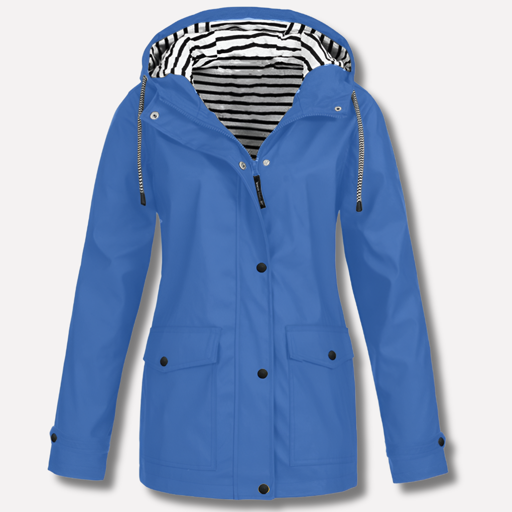 Water-resistant and Wind-resistant Hooded Jacket for Women