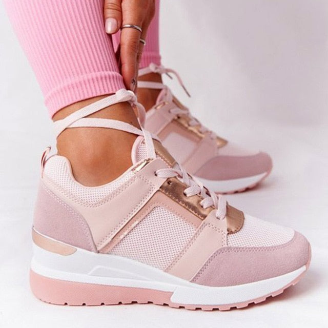 Orthopaedic Women's Sneakers with Cushioning & Arch Support – Valora