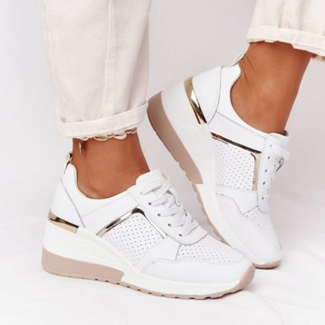 Orthopaedic Women's Sneakers with Cushioning & Arch Support – Valora