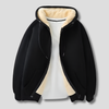 Warmth Fleece-Lined Winter Hoodie Jacket for Men