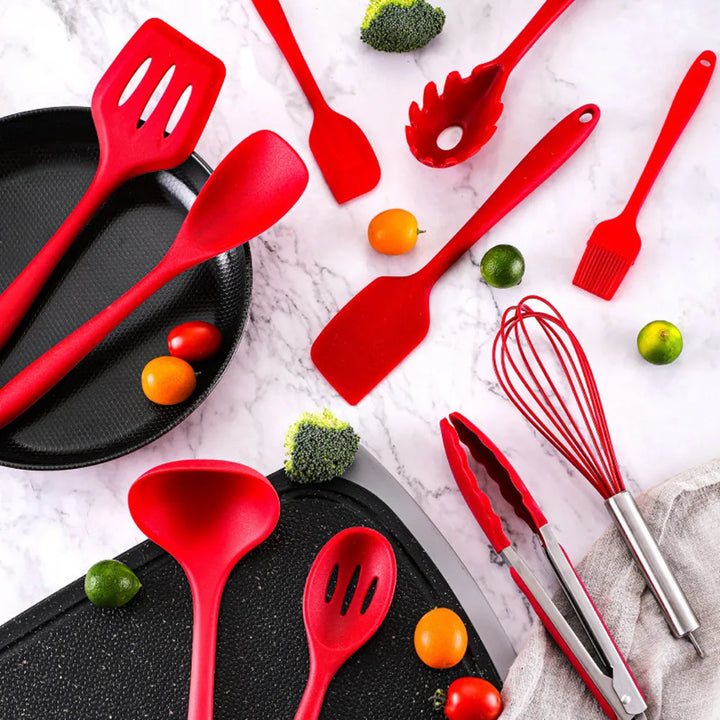 KüchePro - Silicone Kitchen Utensil Set