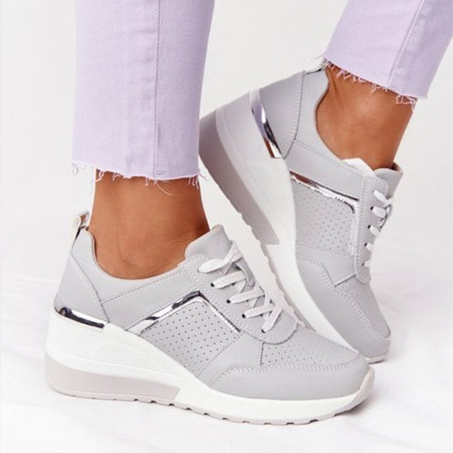Orthopaedic Women's Sneakers with Cushioning & Arch Support – Valora