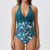 Halter Neck One-Piece Swimsuit for Women
