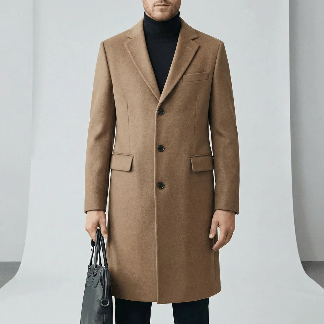 Men's Button-Front Coat - Phoenix