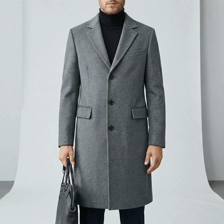 Men's Button-Front Coat - Phoenix