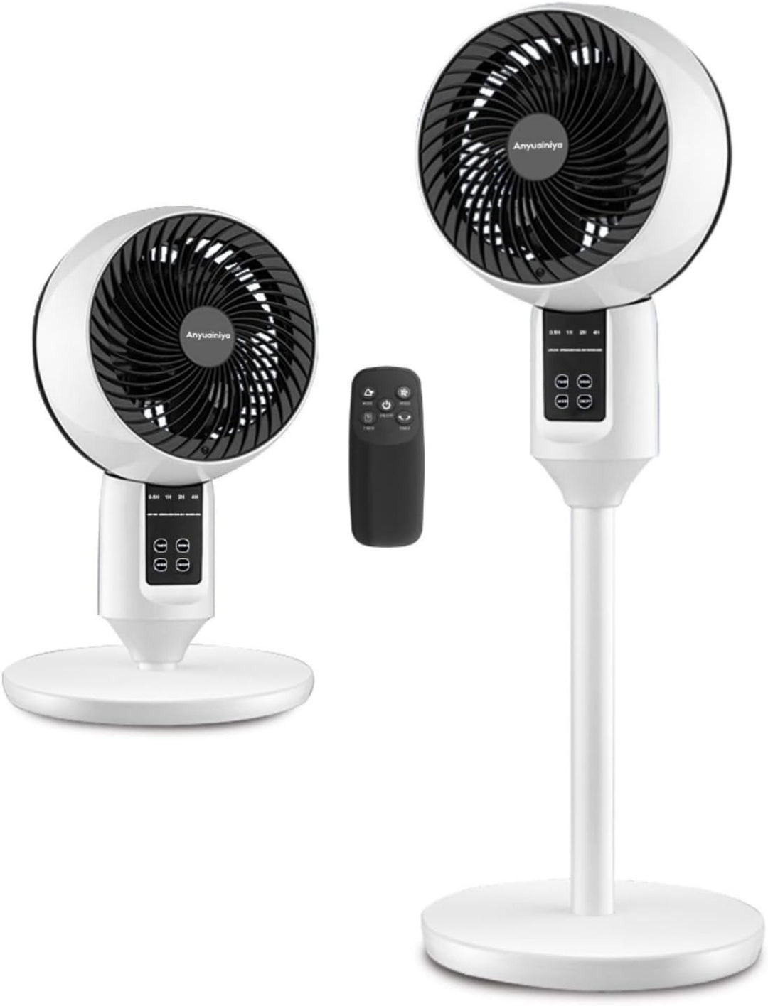 Height-Adjustable Modern Table Fan - Breeziq