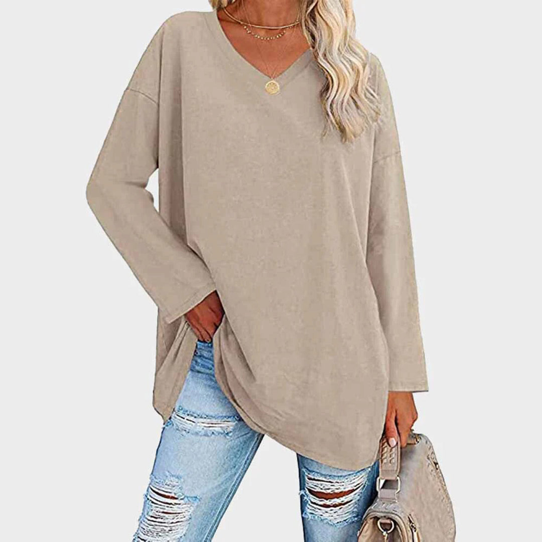 Elegant Long-Sleeve Top for Women