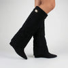 Knee-High Block Heel Boot for Women