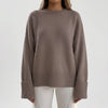 Oversized Chunky Knit Pullover Sweater