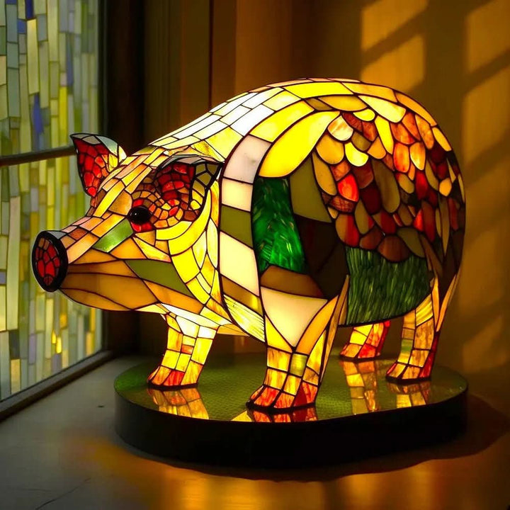 VITRAFAUNA – Artistic Animal Lamp for an Elegant Living Atmosphere
