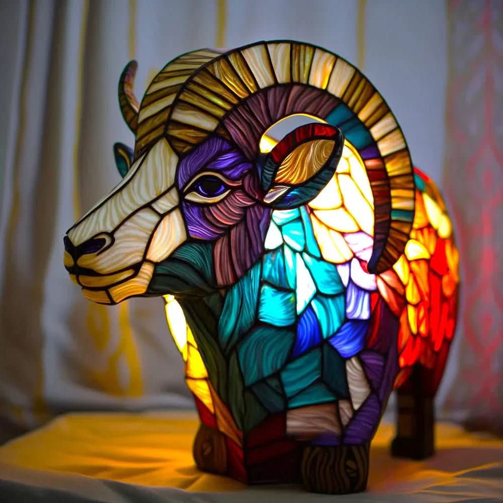VITRAFAUNA – Artistic Animal Lamp for an Elegant Living Atmosphere