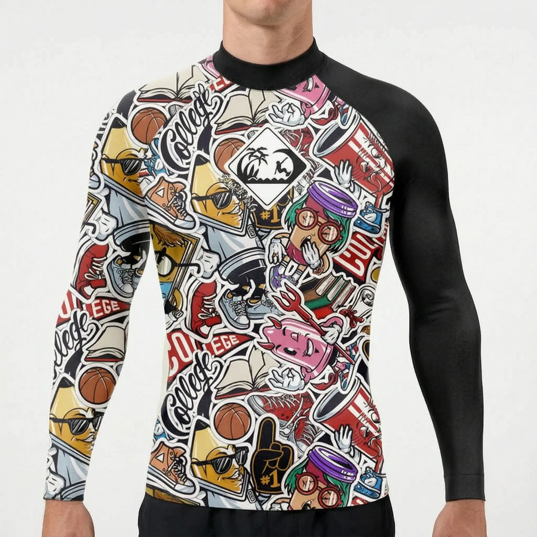Long-Sleeve Swim Shirt – Brexion