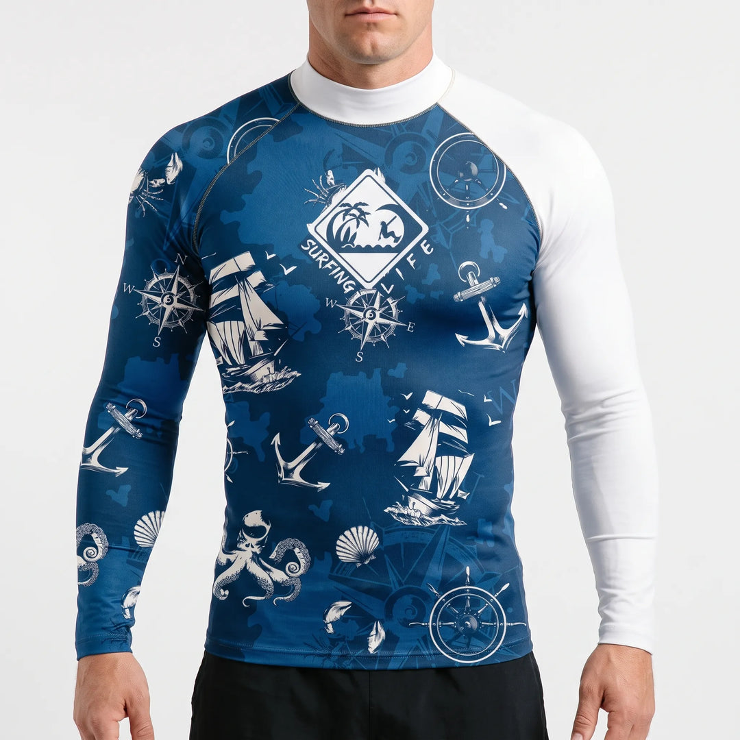 Long-Sleeve Swim Shirt – Brexion