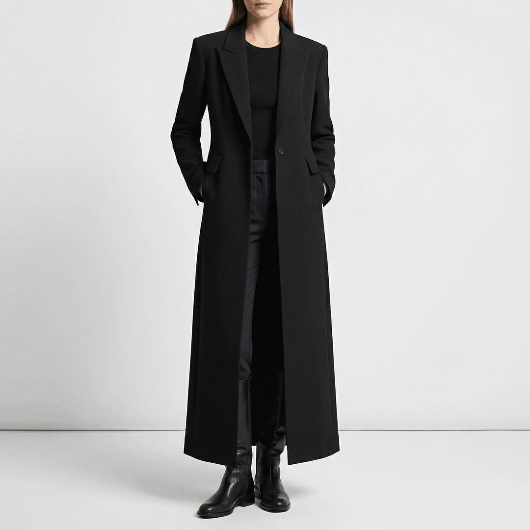 Longline Tailored Coat - Colleen