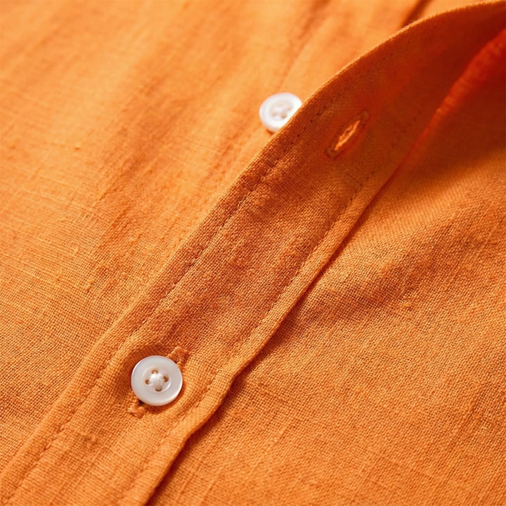 Linvero - Long Sleeve Tailored Button-Down Shirt