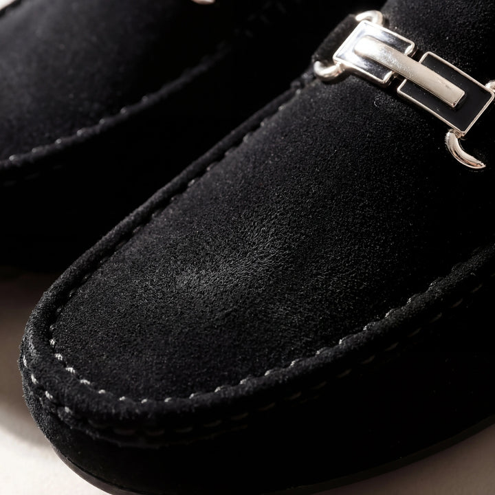 Loaveno - Slip-On Moccasin With Metal Accent