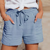 Drawstring Casual Shorts for Women